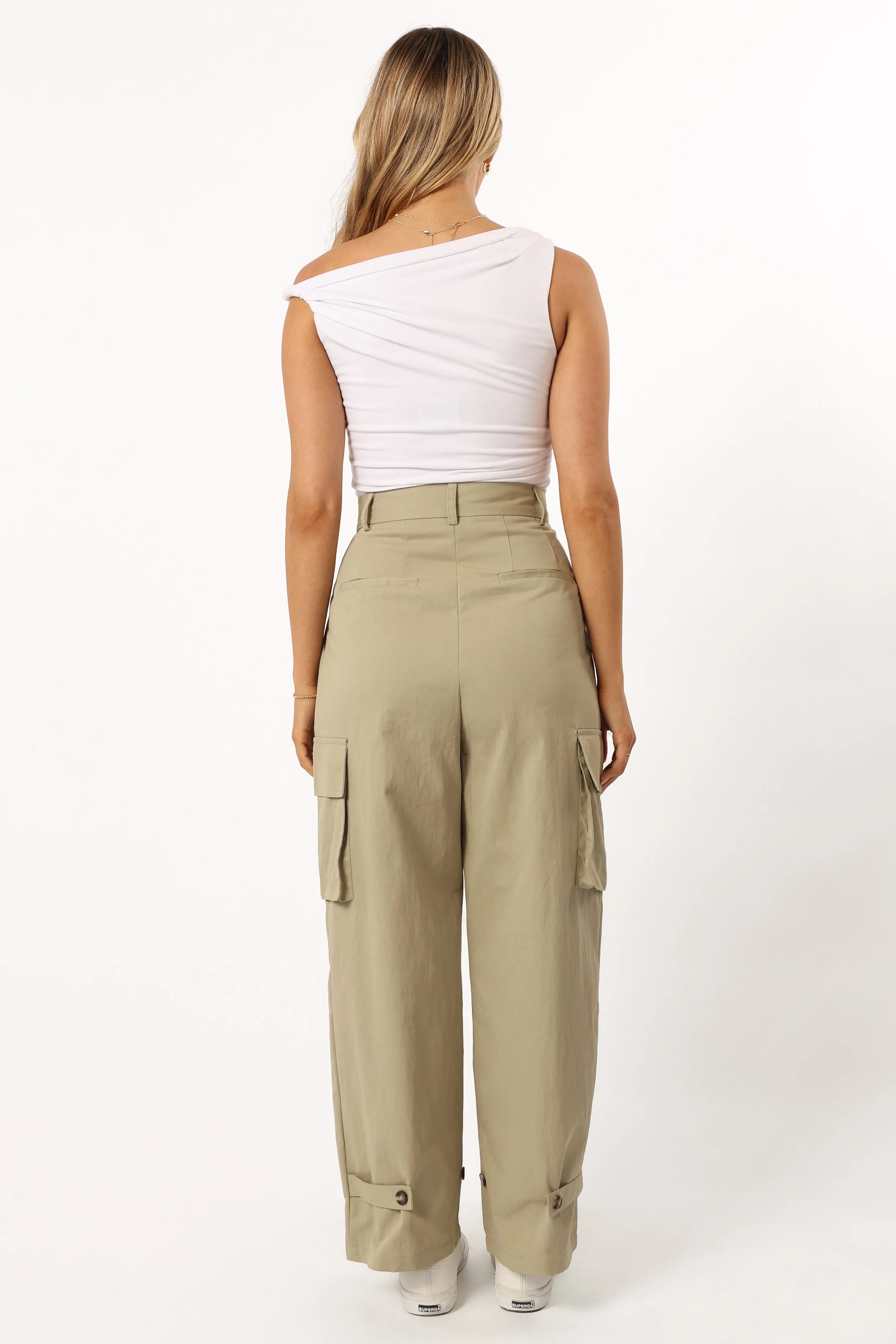 Aimee Cargo Pant - Khaki