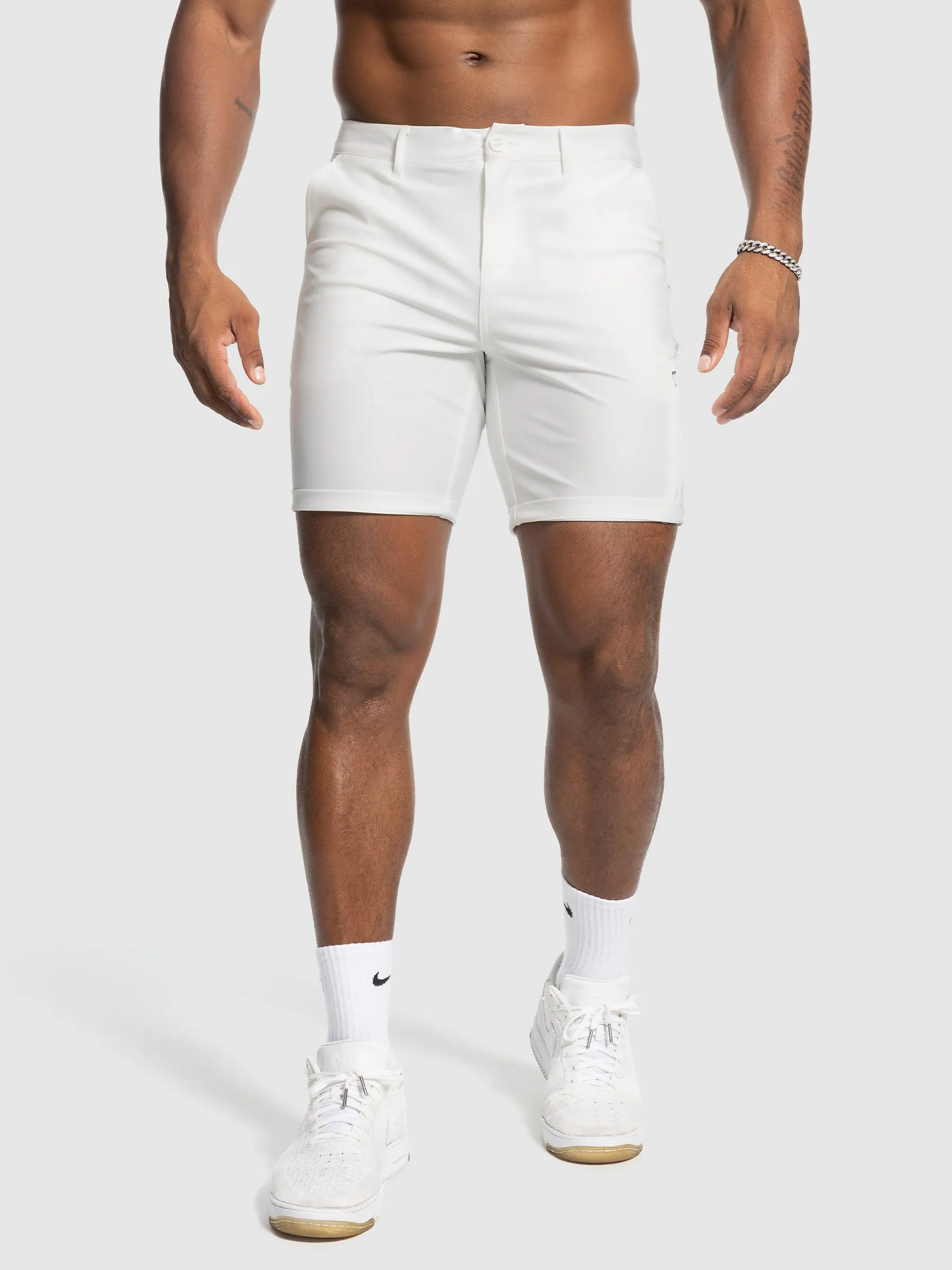 All Day Elite Performance Chino Stretch Shorts