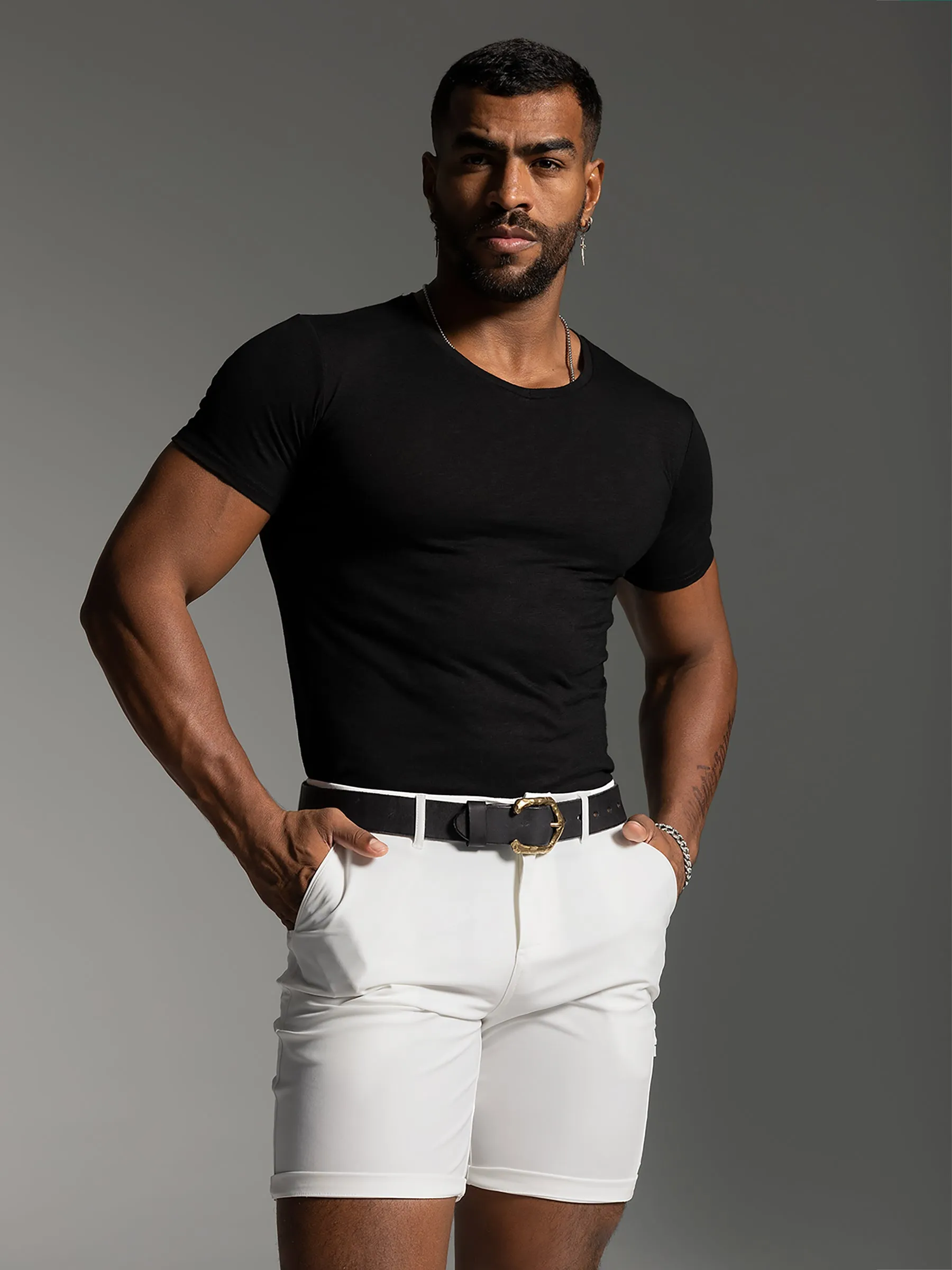 All Day Elite Performance Chino Stretch Shorts