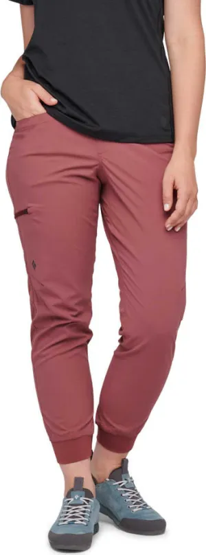 Black Diamond Women&#x27;s Technician Jogger Pants Cherrywood | Buy Black Diamond Women&#x27;s Technician Jogger Pants Cherrywood here | Outnorth