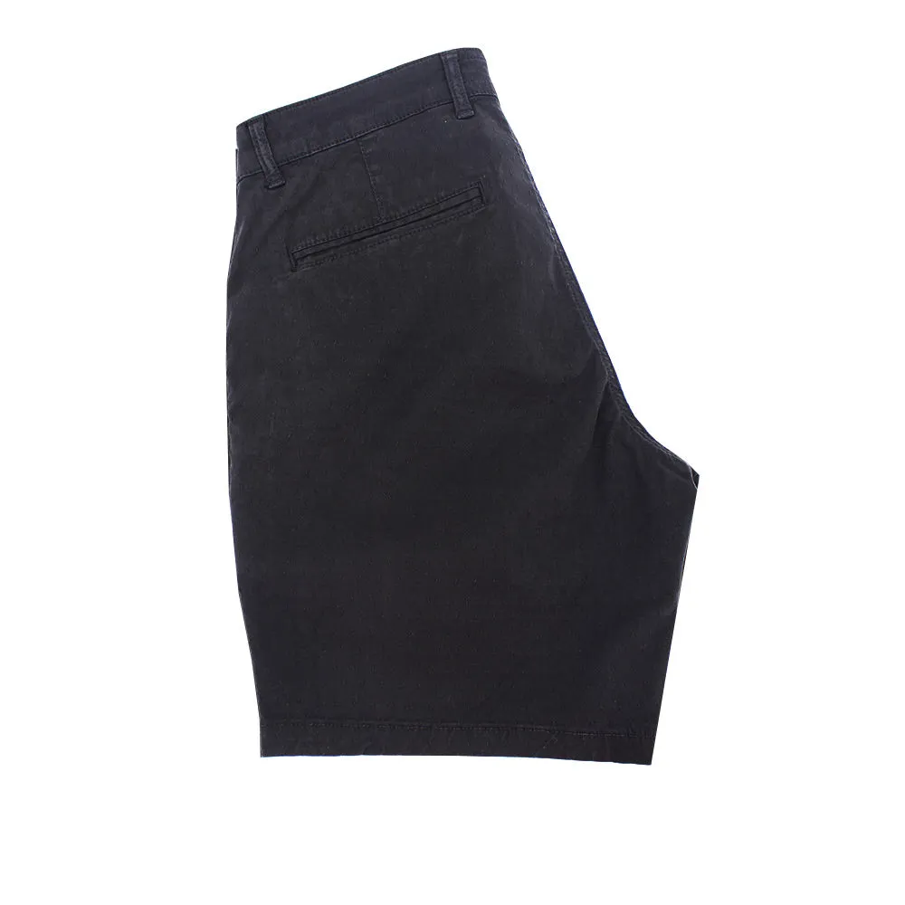 Black Slim Fit Jacquard Shorts