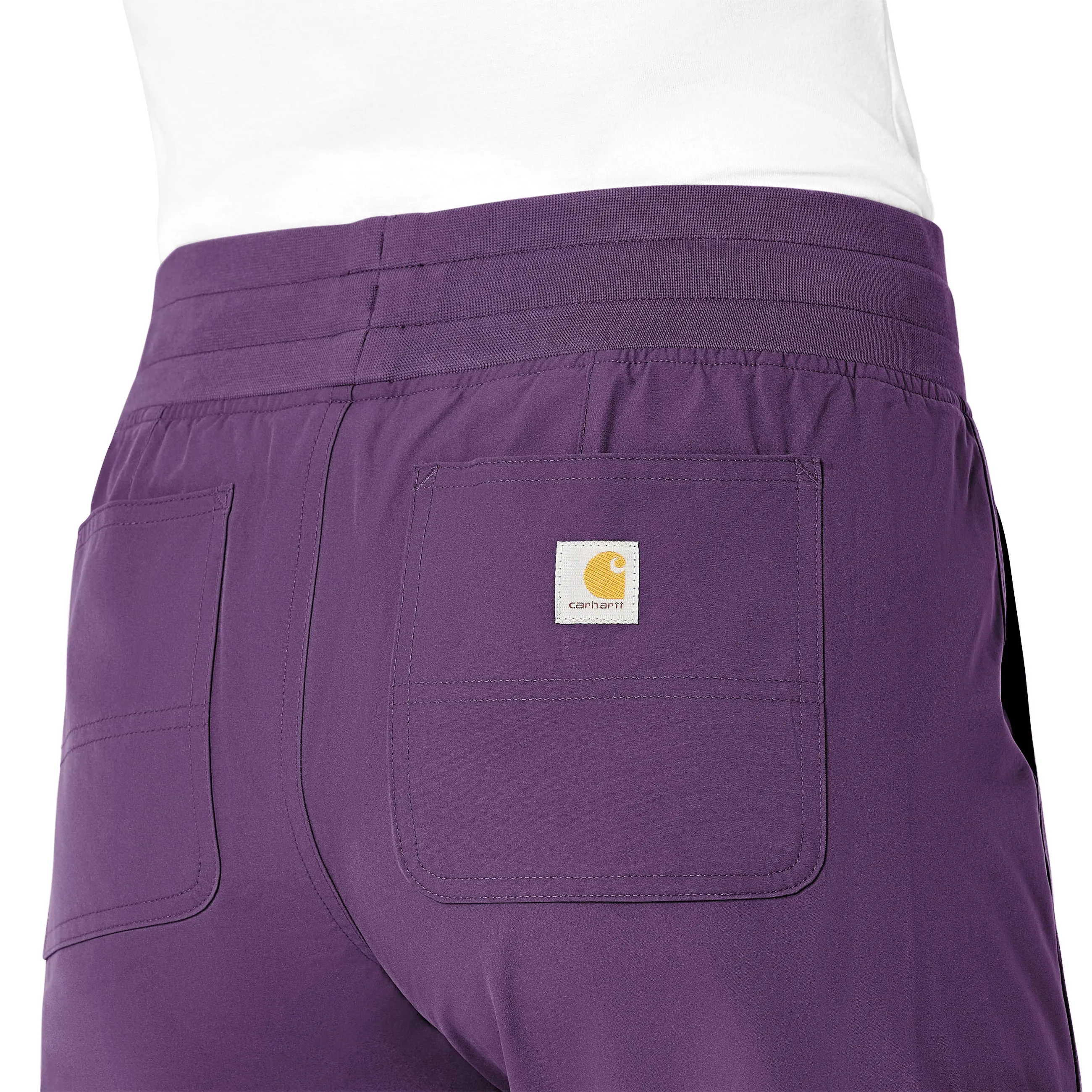 Carhartt Force Essentials Women's Jogger Scrub Pant - Eggplant