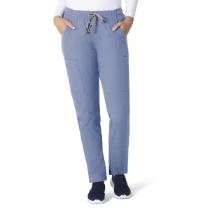 Carhartt Force Essentials Women's Straight Leg Scrub Pant - Ceil Blue