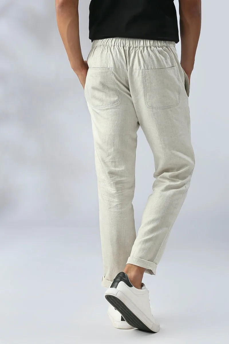 Cedar Tailored Pants - Oatmeal