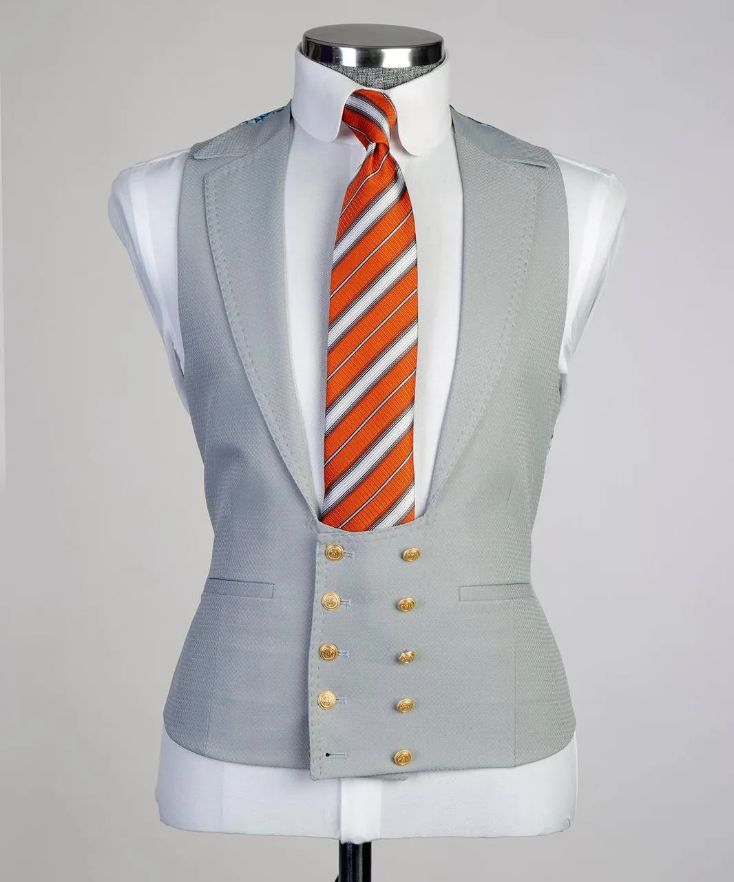 Classic Light Grey 3 Piece Suit