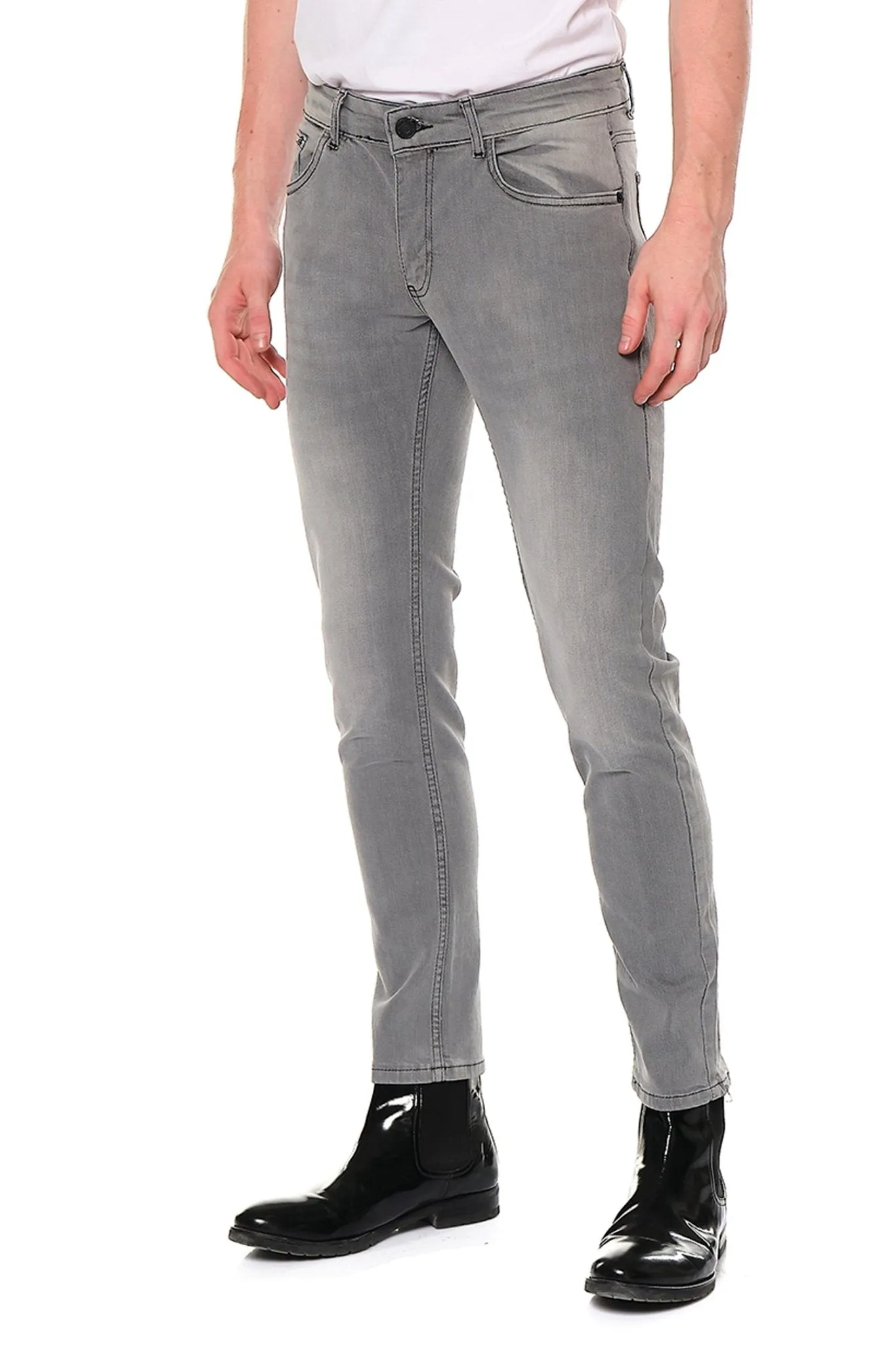 Classic Slim Fit Jean - Grey