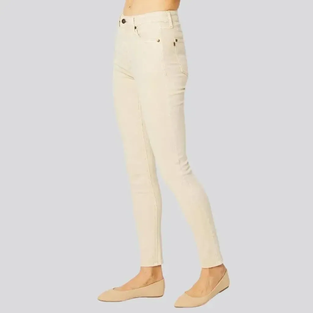 Color skinny jeans
 for women