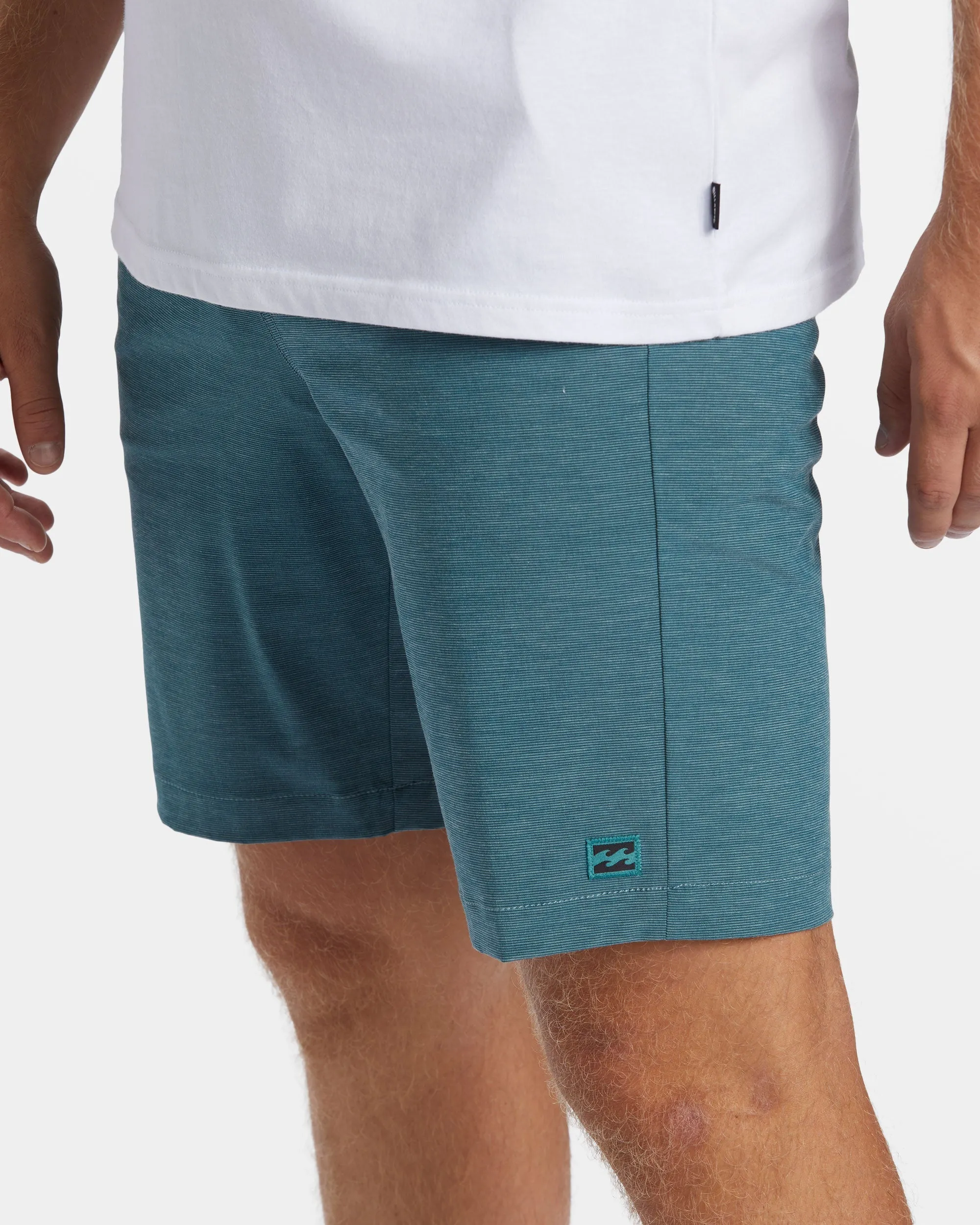 Crossfire Slub 21" Hybrid Submersible Shorts - Real Teal