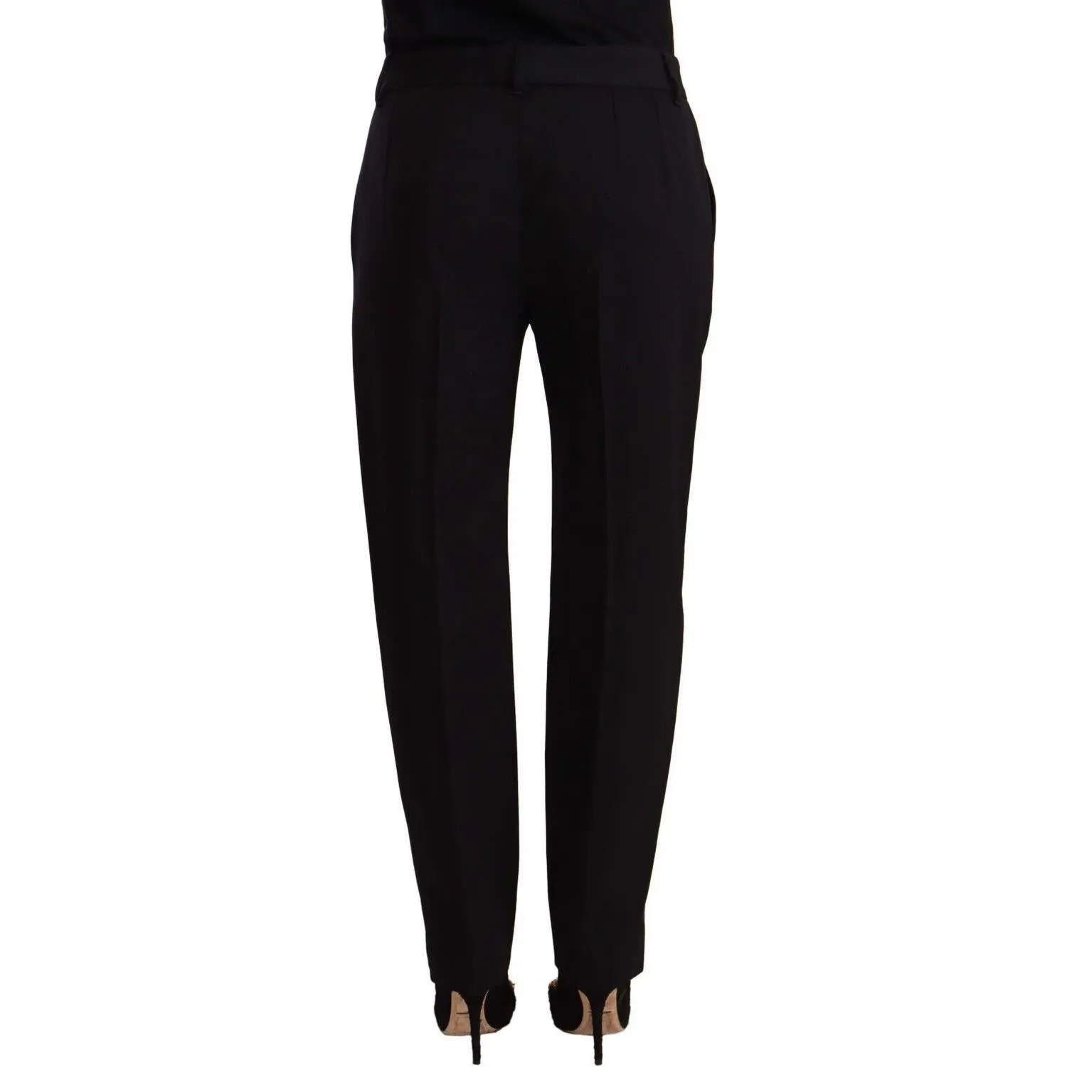 Dolce & Gabbana Elegant Tailored Wool Blend Trousers