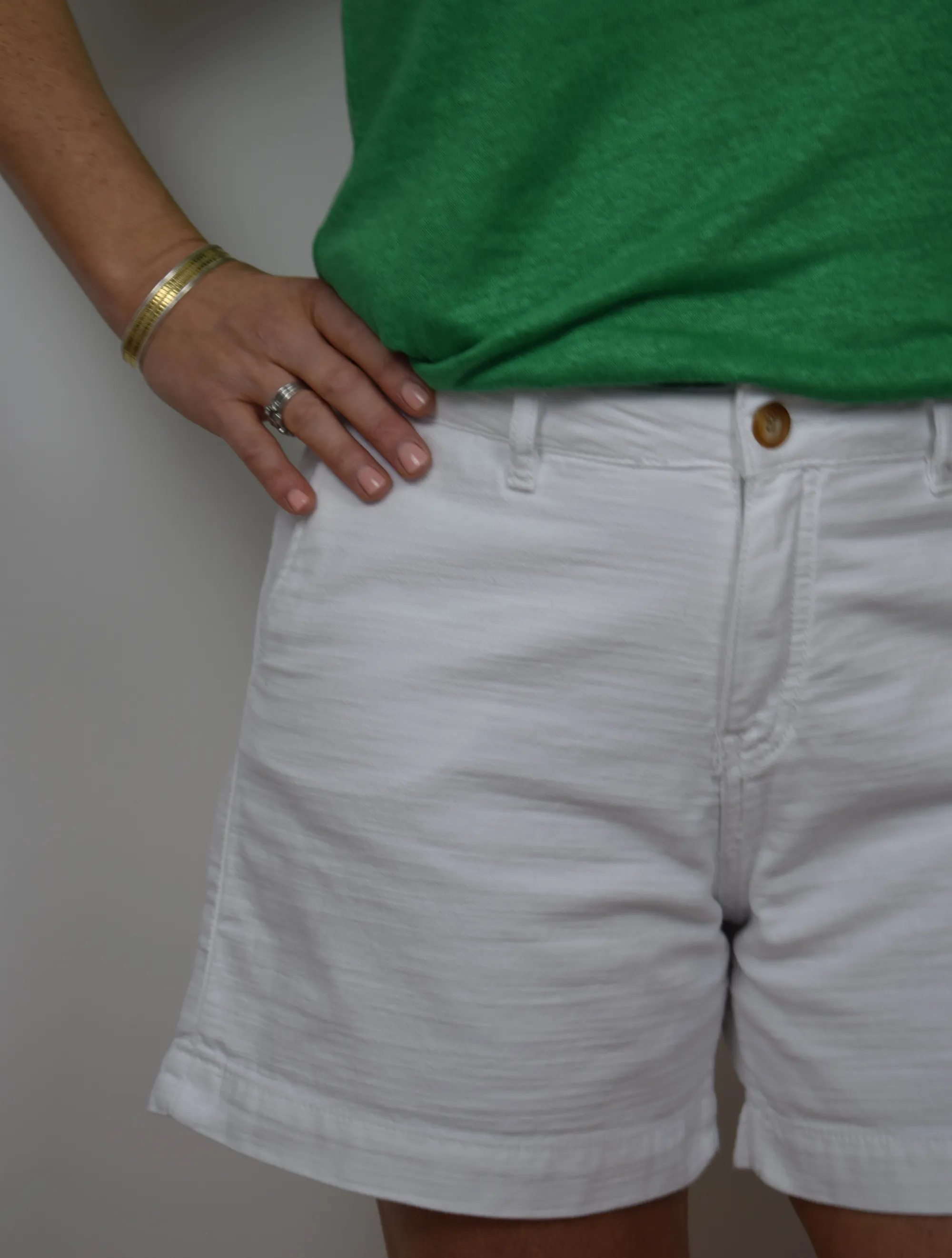 Donna Shorts White