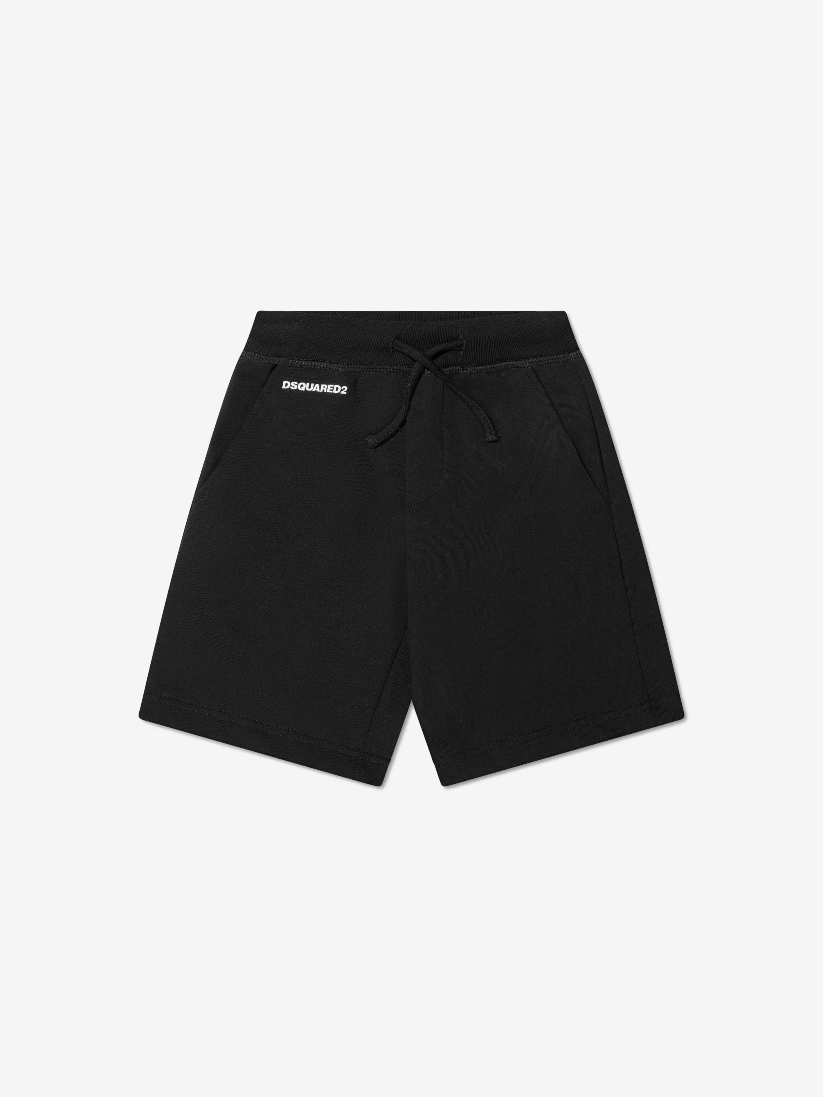 Dsquared2 Kids Sports Edition.07 Shorts In Black