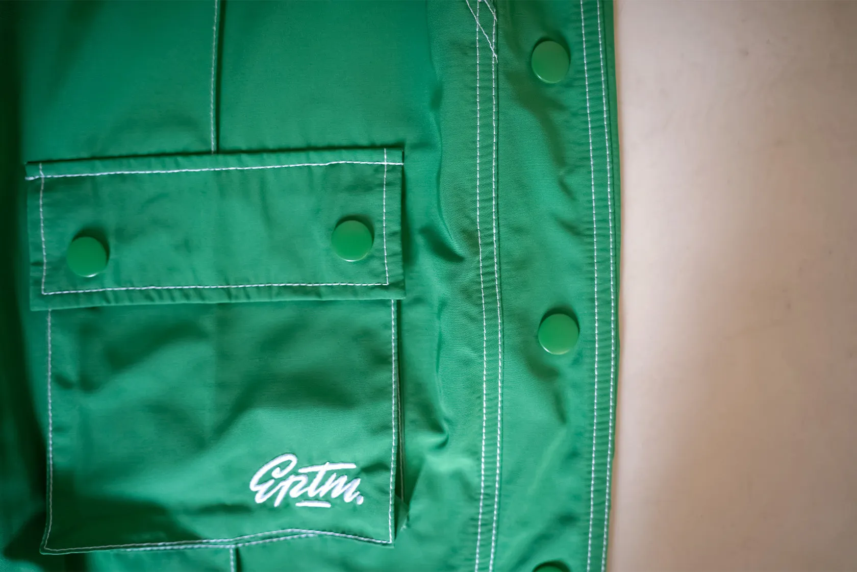 EPTM CENTRAL SNAP PANTS - GREEN