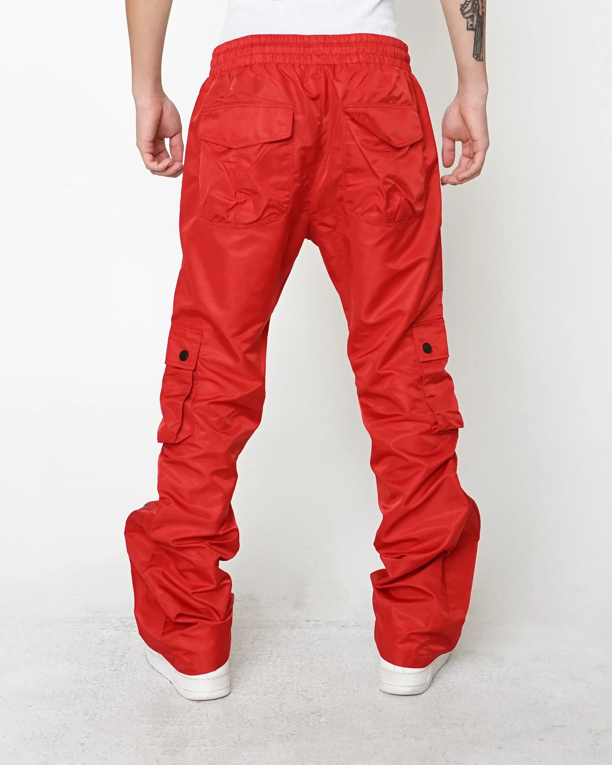 EPTM DOUBLE CARGO PANTS-RED