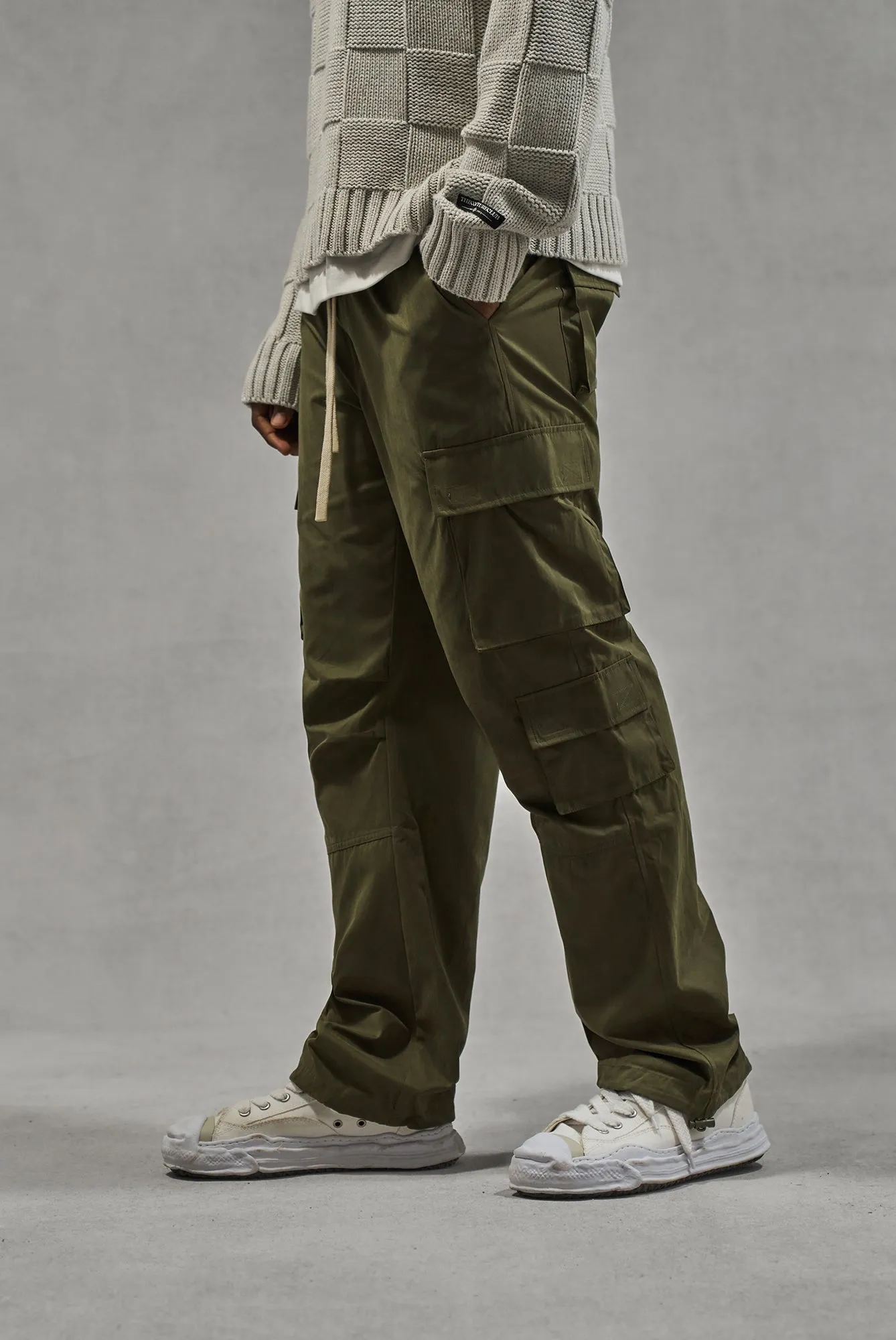 ESSENTIAL CARGO PANTS - KHAKI