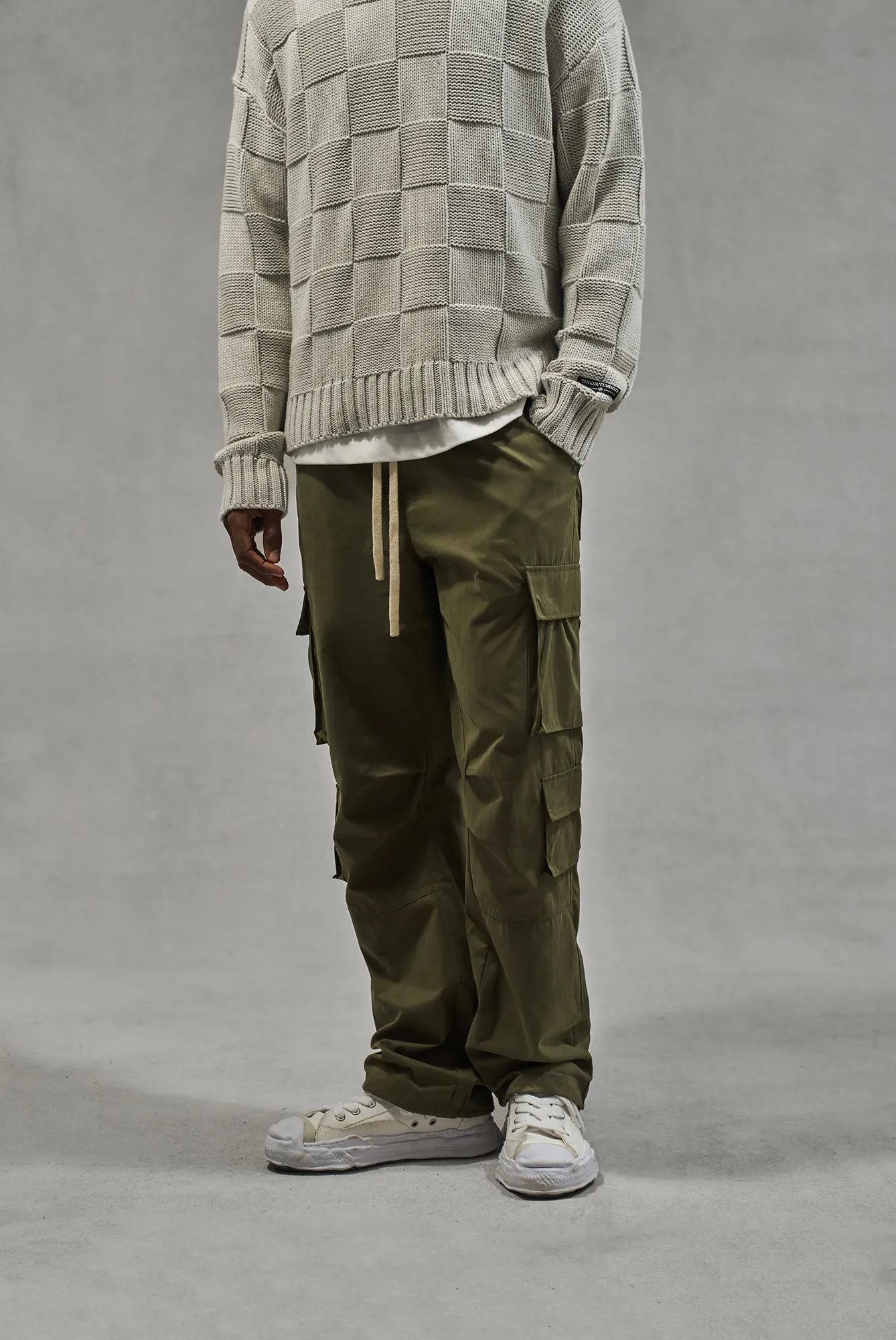 ESSENTIAL CARGO PANTS - KHAKI