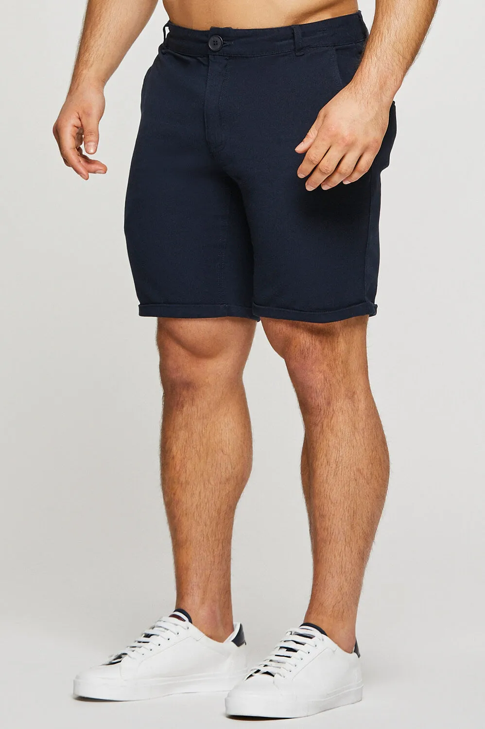 Essential Chino Shorts in Navy