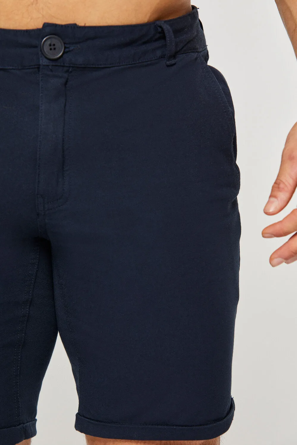 Essential Chino Shorts in Navy