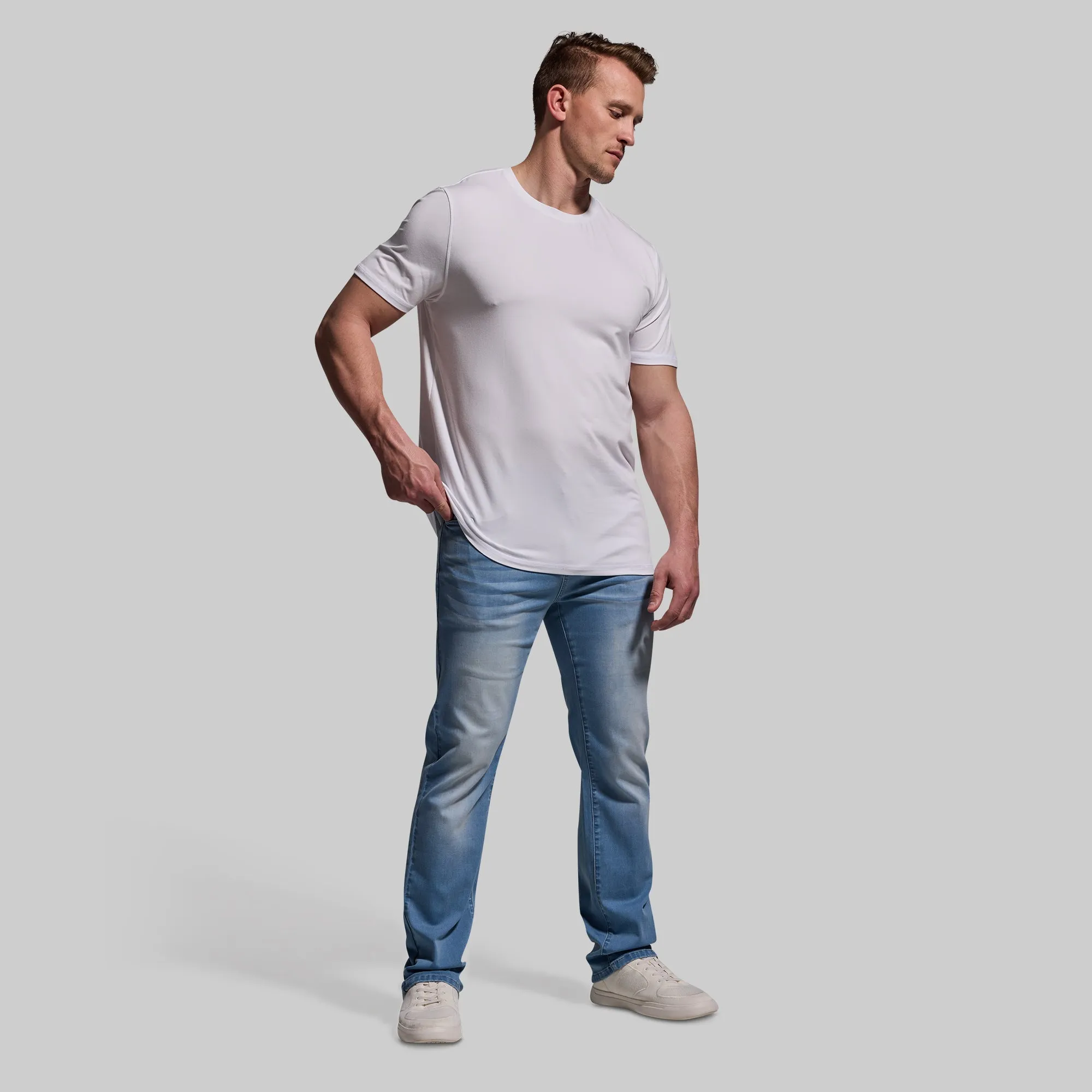 FLEX Stretchy Athletic Fit Jean (Light Wash)