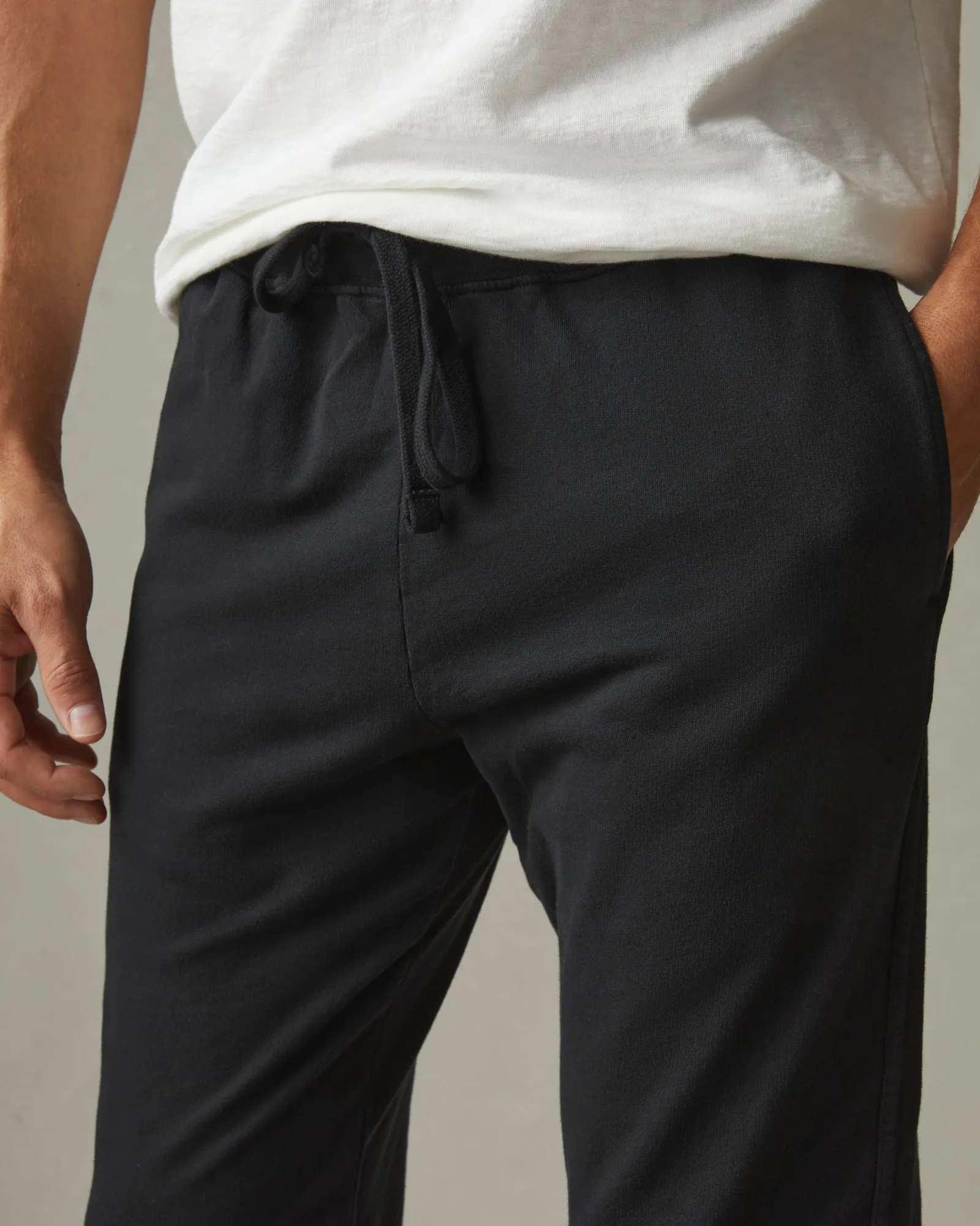 French Terry Jogger - Black