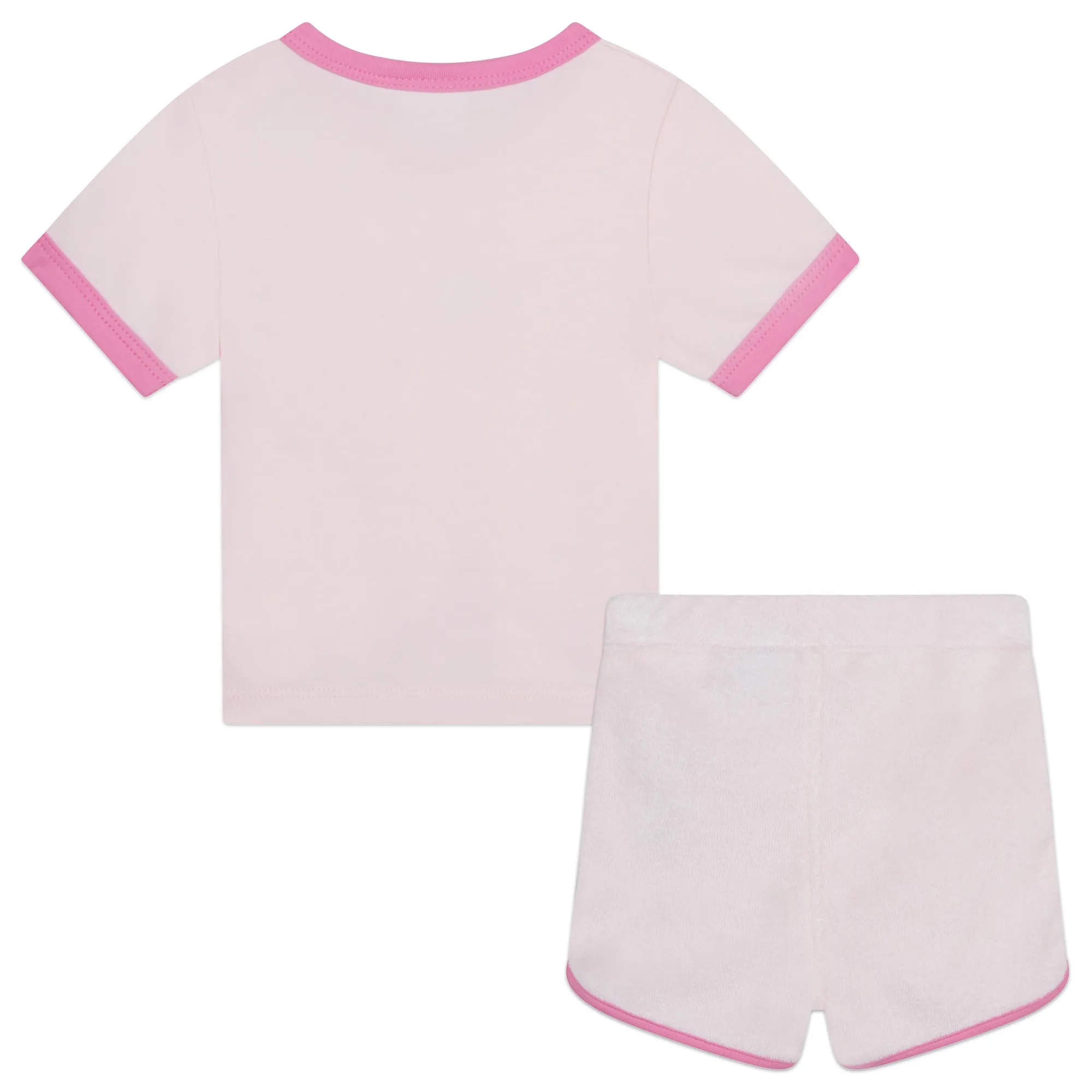 Hugo Boss Baby Girls Pink Sporty Ensemble