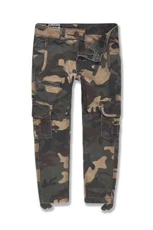 Kids OG Camo Cargo Pants (Woodland)