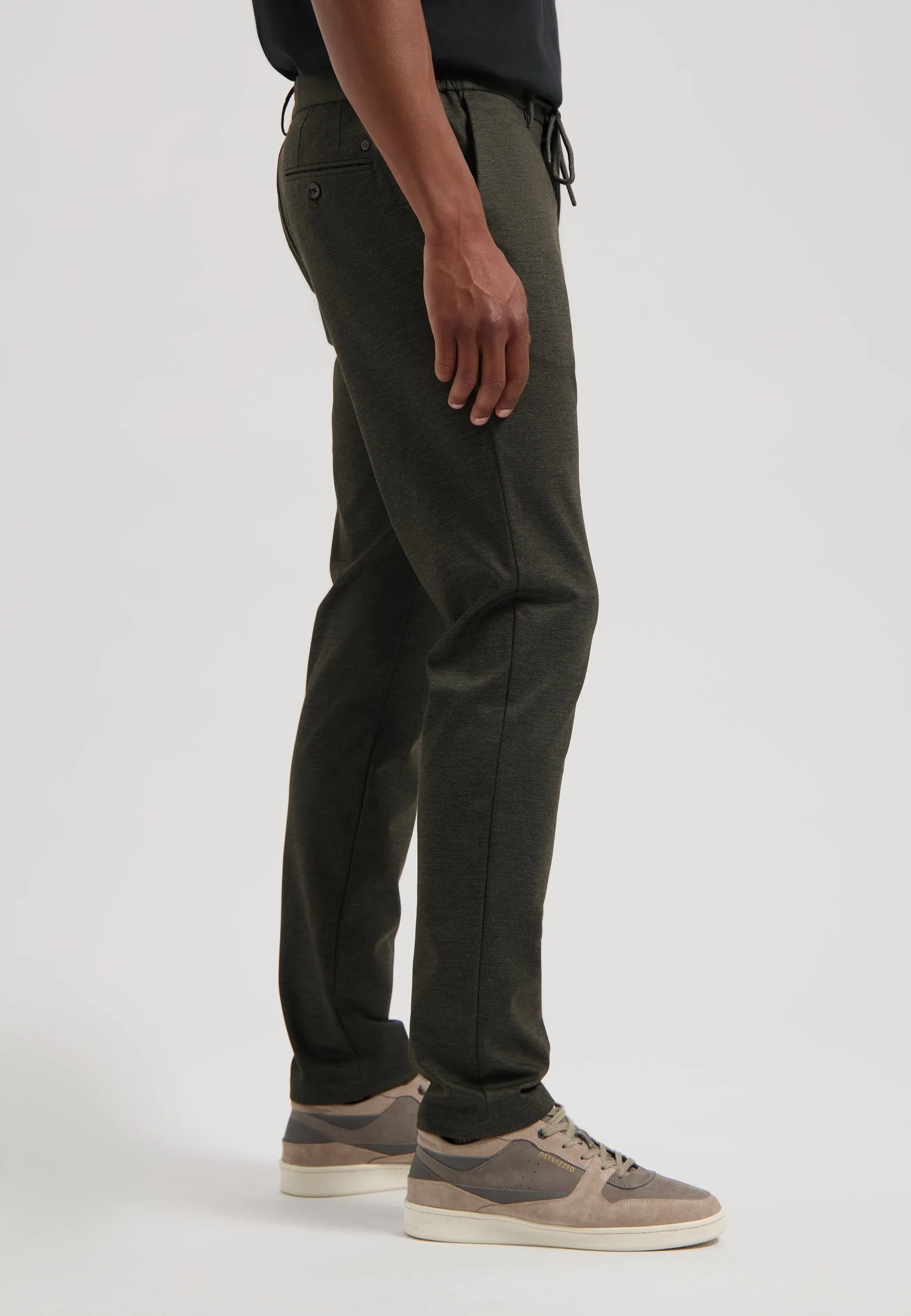 Lancaster Pattern Pant in Olive Night