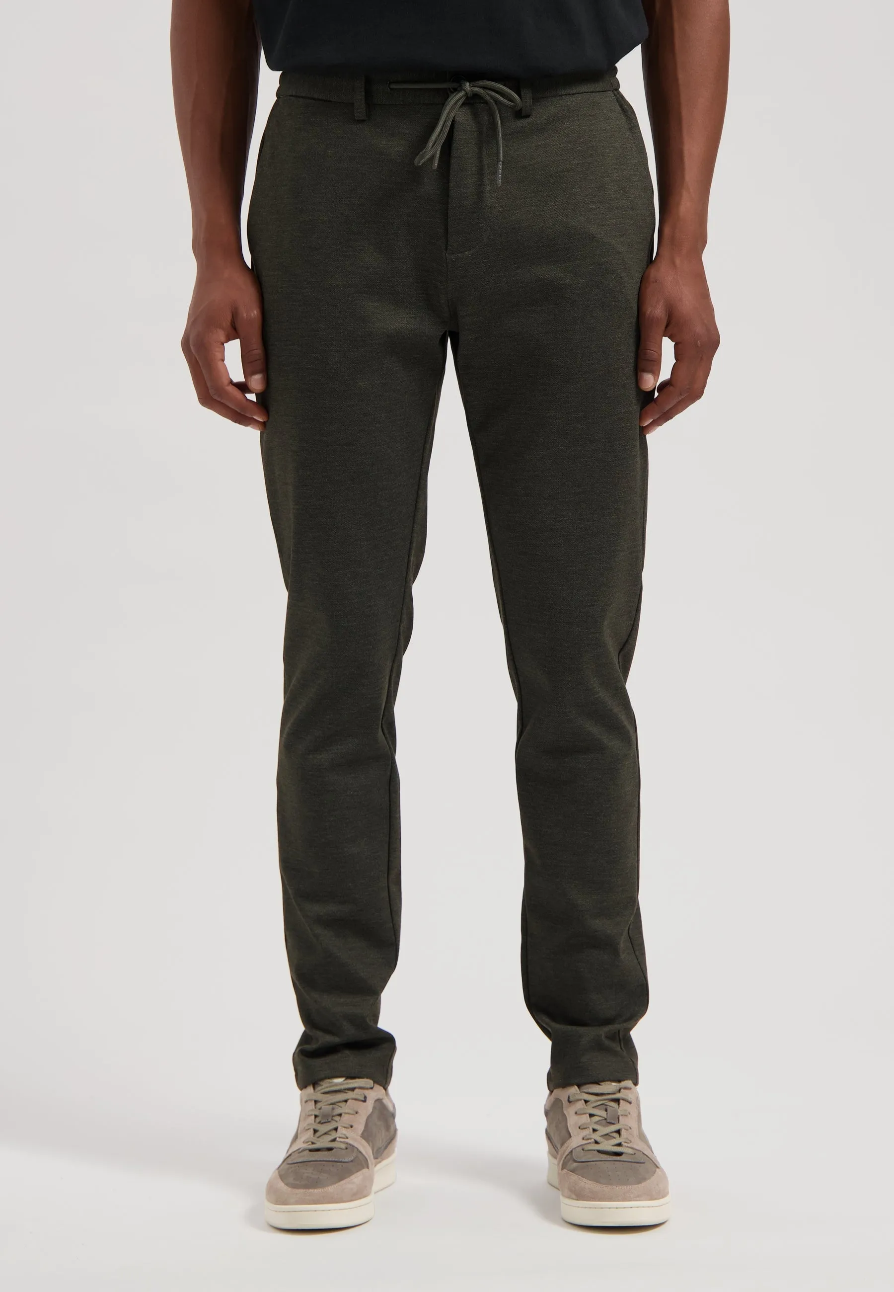 Lancaster Pattern Pant in Olive Night