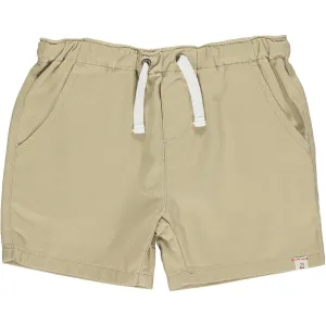 Me & Henry Hugo Twill Shorts in Stone