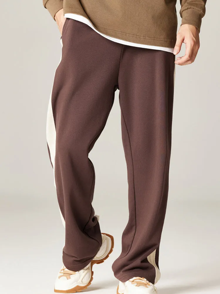 Men'S Wide Leg Pants With Loose Drawstrings