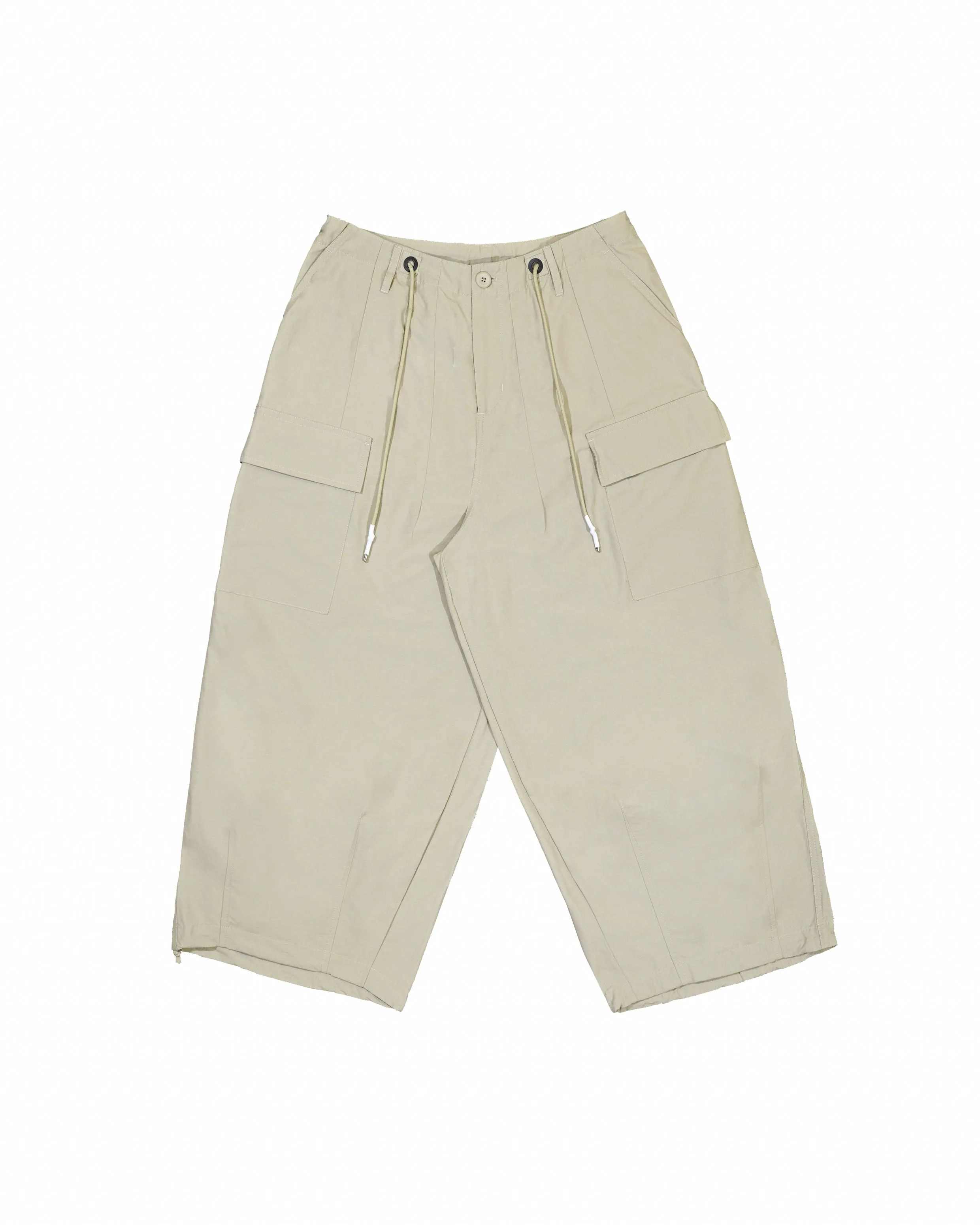 Multi-Pocket Ripstop Pants - Light Khaki