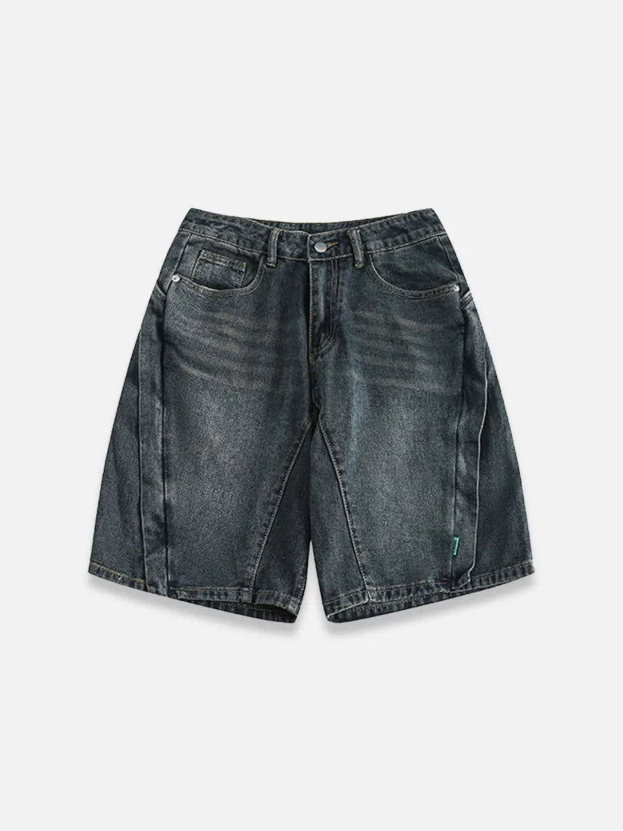 Pleated Jorts