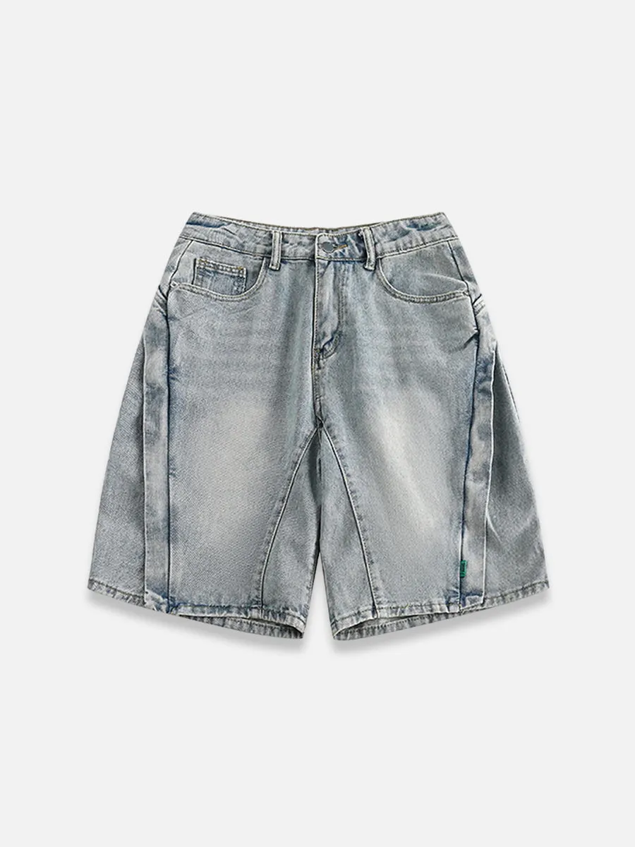 Pleated Jorts