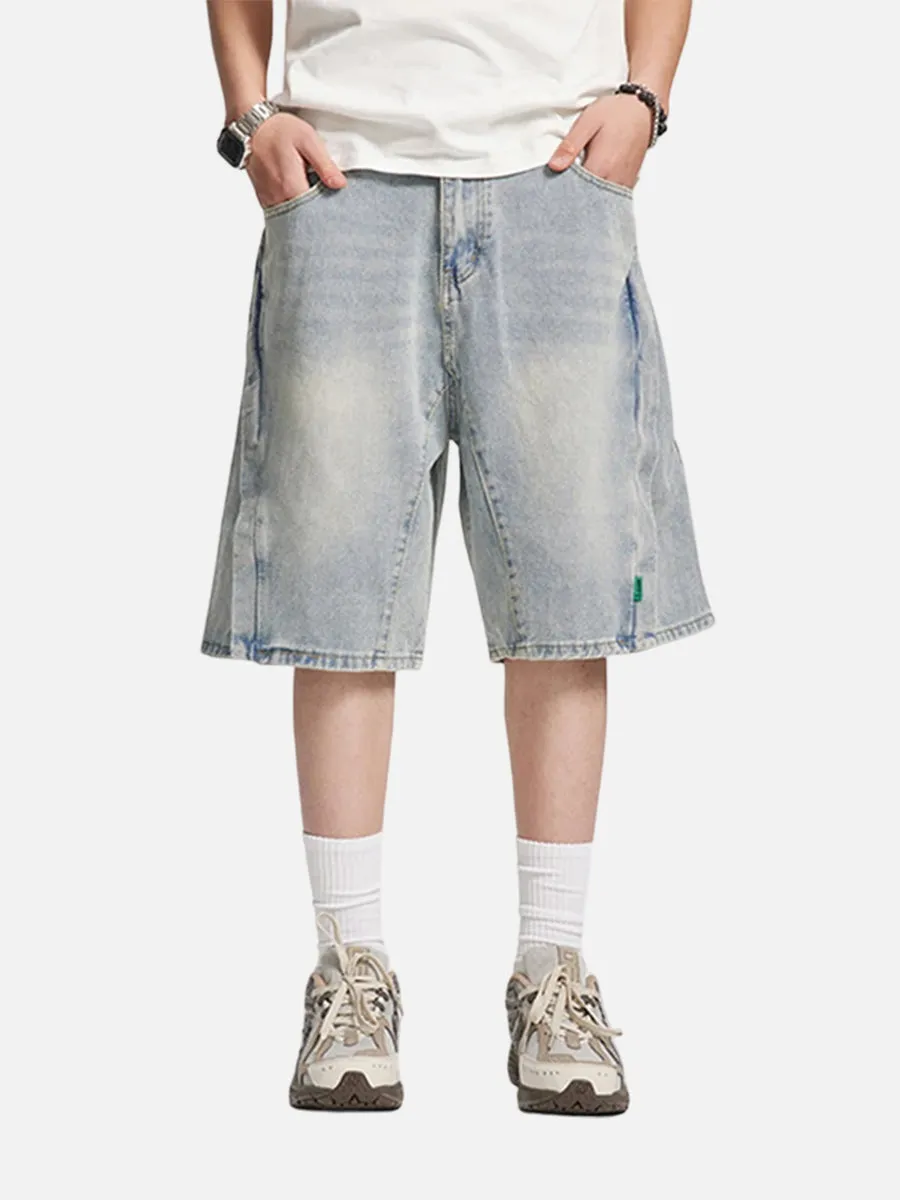 Pleated Jorts