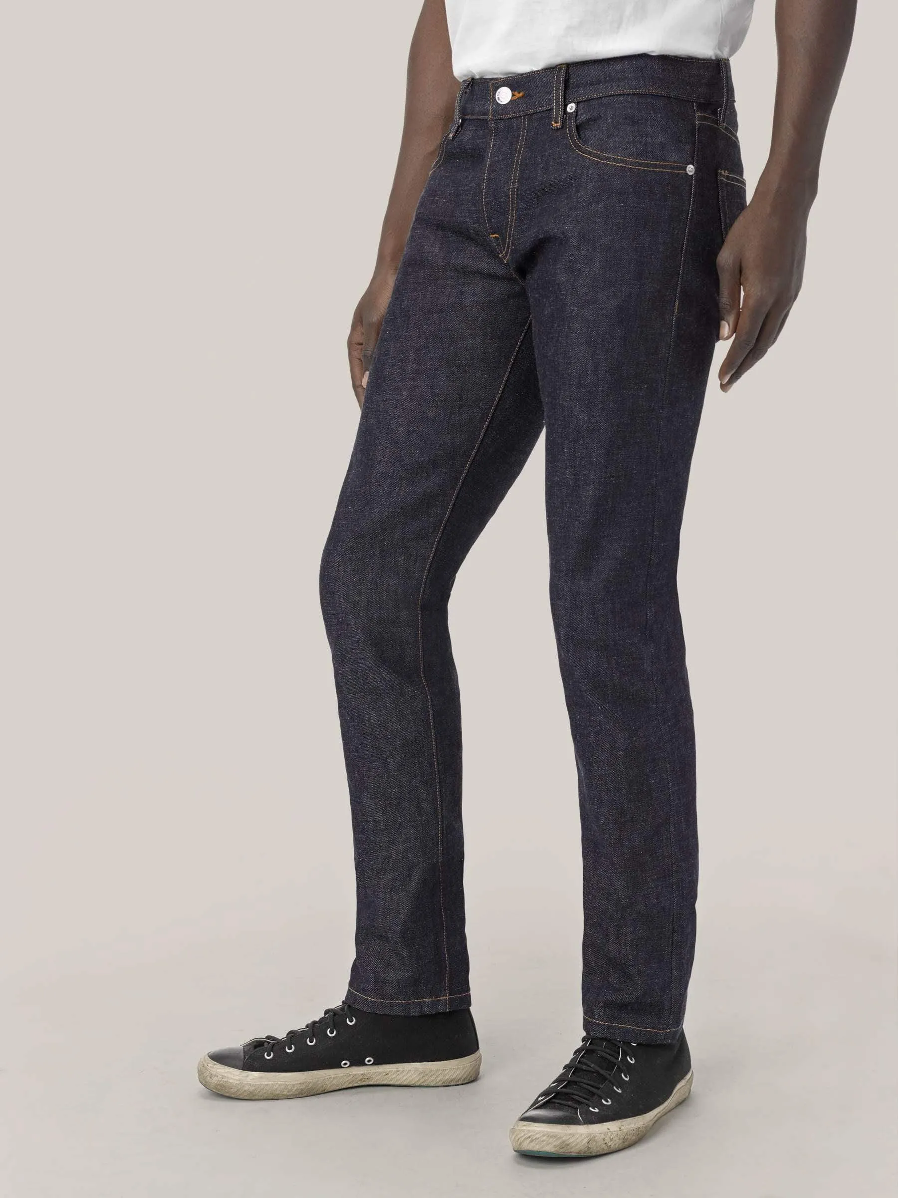 Raw Selvedge Maverick Slim Jean