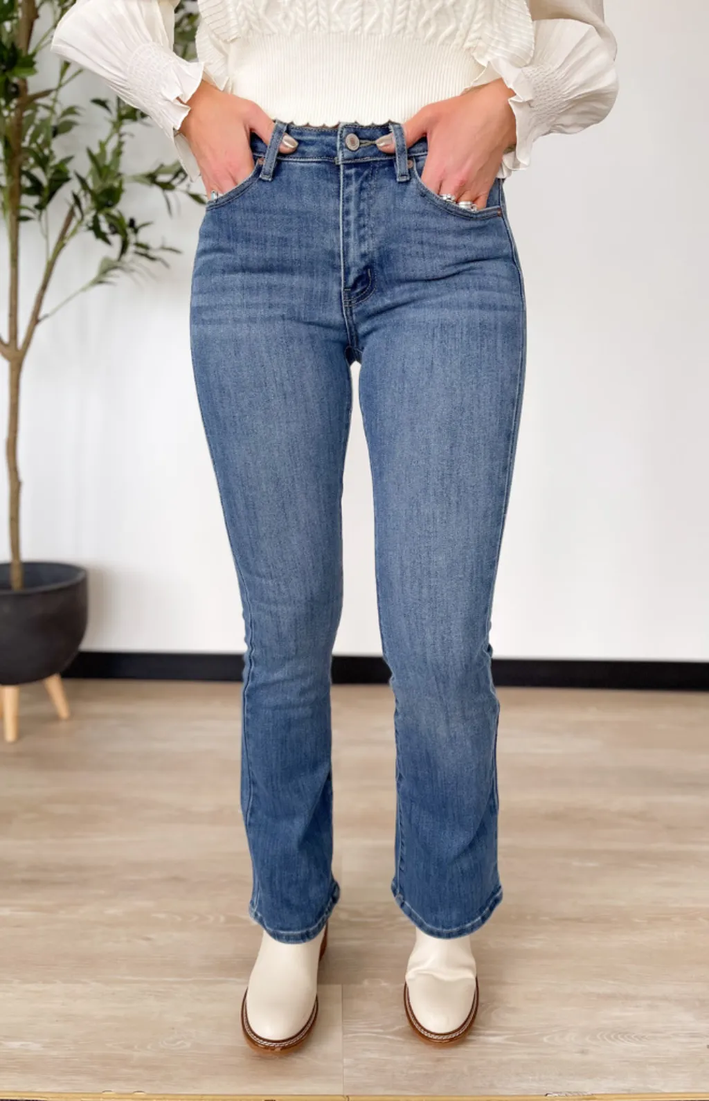 Rosalie High Rise Boot Cut KanCan Jeans