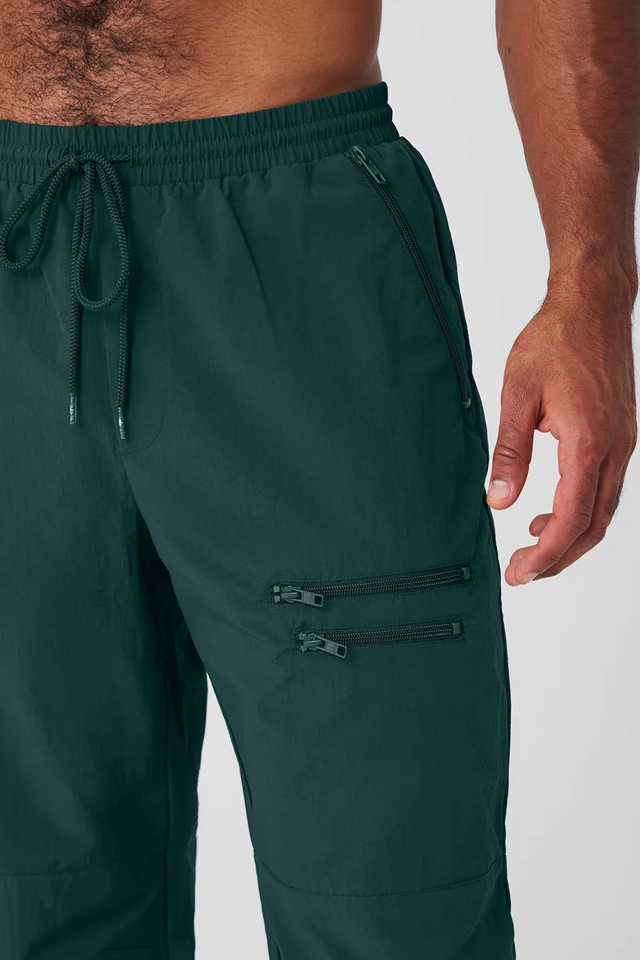 Takeaway Track Pant - Midnight Green