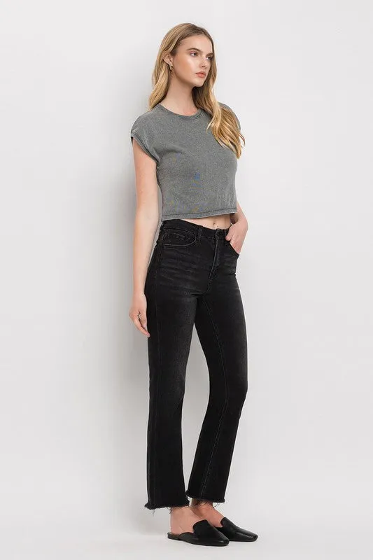 Vervet Bella High Rise Straight Leg Jeans