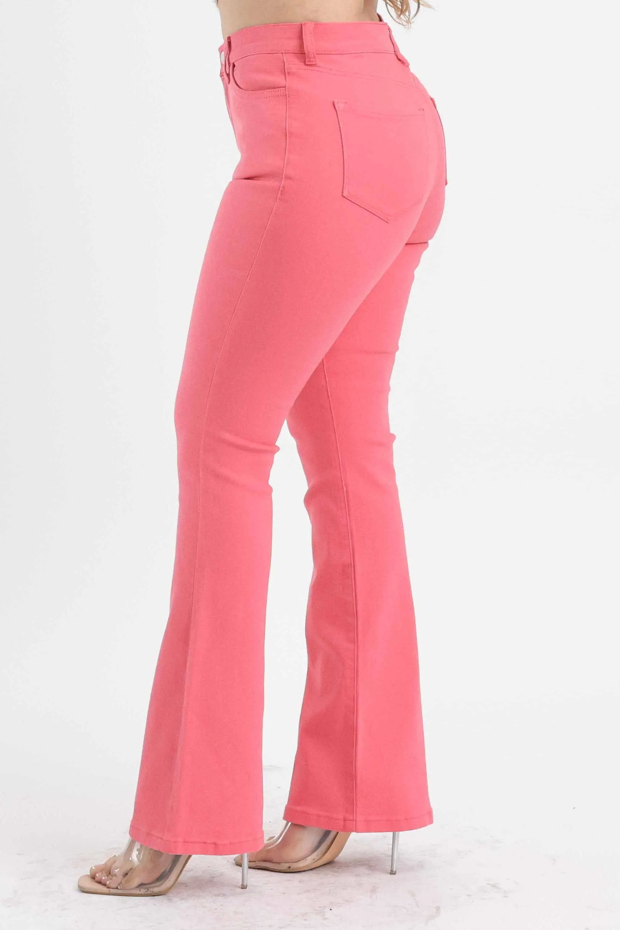 Vibrant Colors Bootcut Jeans