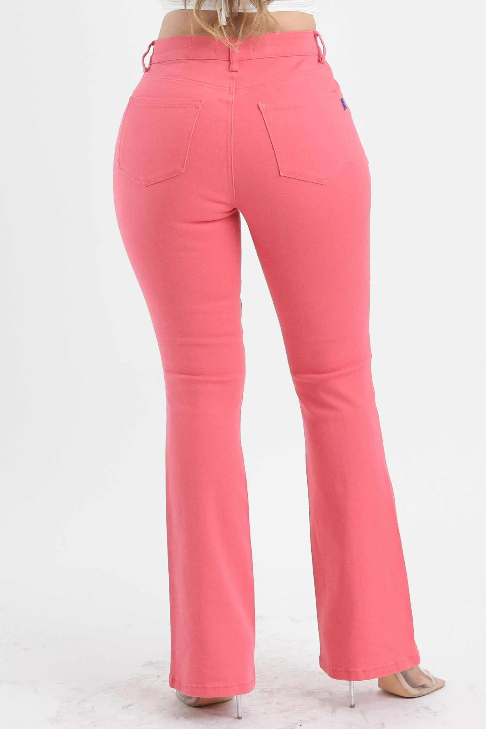 Vibrant Colors Bootcut Jeans