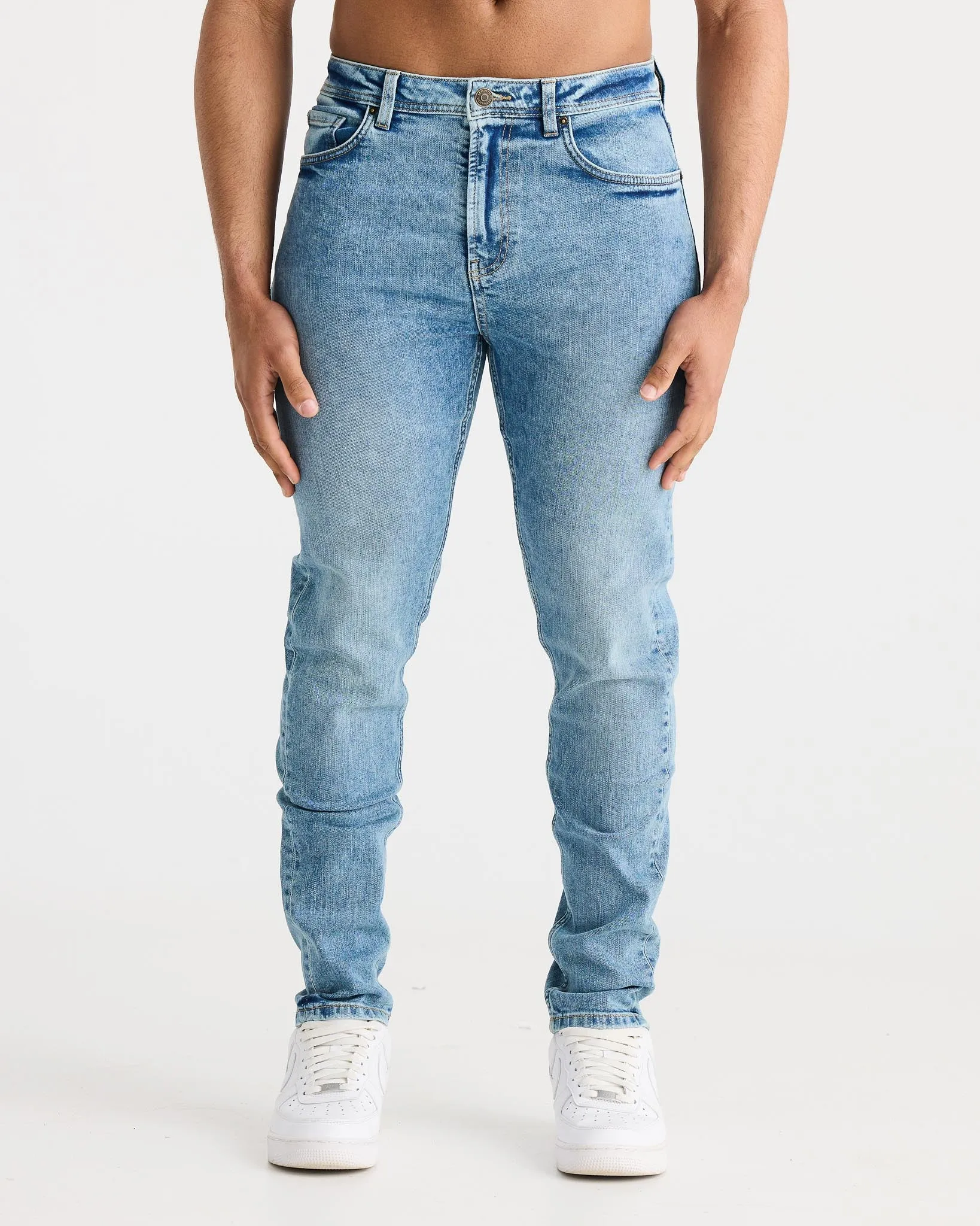 Vintage Blue Regular Fit Jeans